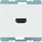 HDMI socket - Glossy white