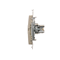 HDMI socket (module) gold (metallic)