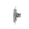 HDMI socket (module) silver (metallic)