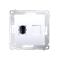 HDMI socket (module) white