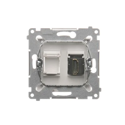 HDMI socket (module) white