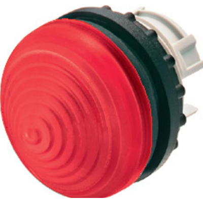 Head of signal lamp protruding, red, M22-LH-R