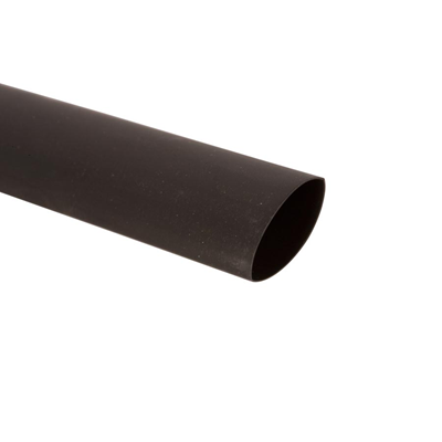 Heat shrink tubing RC/ PBF 12.7/6.4-C black 1/2'