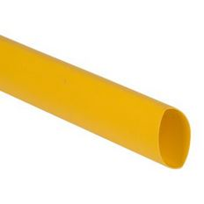 Heat shrink tubing RC / PBF 12.7/6.4-Z yellow 1/2'