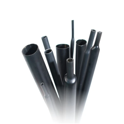 Heat shrink tubing with adhesive - RTMK 115/34 - black