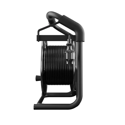 HEAVY LINE 4x2p+Z IP44 16A H05RR-F 3x1.5 25m black extension cord