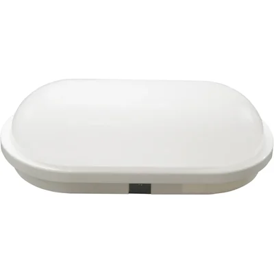HEDA BULKHEAD apparecchio LED 230V 15W 1200lm IP65 WW 220x120x65 bianco