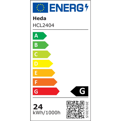 HEDA Deckenleuchte 24W 1680LM 4000K IP44 NW