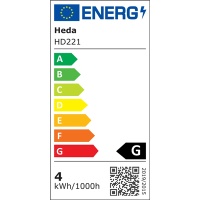 HEDA LED žárovka 4W GU10 310lm CW