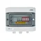 Hermetic AC connection board IP65 EMITER with AC surge arrester Dehn type 2 10A 3-F RCD type A 40A/300mA