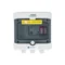 Hermetic AC connection board IP65 EMITER with AC surge arrester Dehn type 2 20A 1-F RCD type A 40A/300mA