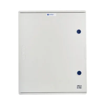 Hermetic AC connection board IP66 EMITER with surge arrester AC Dehn type 1+2 100A 3F FR 100A phase sign
