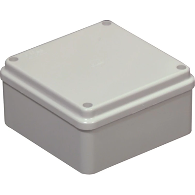 Hermetic box 100x100x50mm IP56 grey