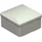 Hermetic box 80x80x40mm IP44 grey