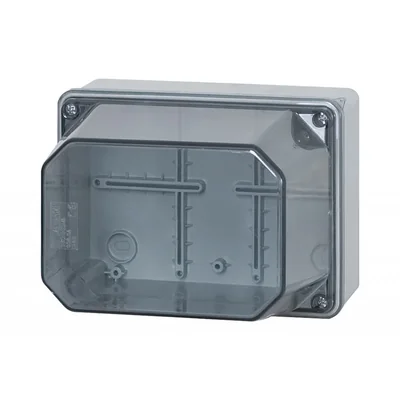 Hermetic box FG 150x110x140 transparent cover IP56