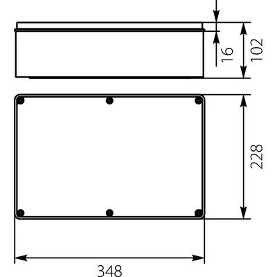 Hermetic box PH-5C.1 P gray