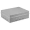 Hermetic box S-BOX 380x300x120, 12 glands, gray, IP65