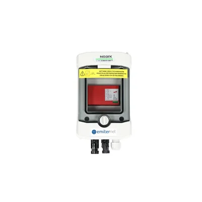 Hermetic DC connection board IP65 EMITER with DC surge arrester Dehn 1000V type 1+2 1x PV string 1x MPPT