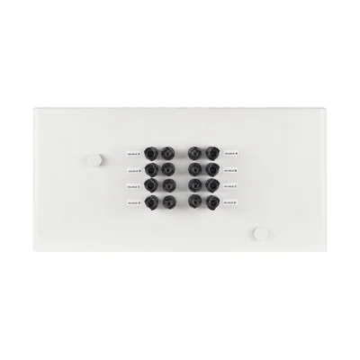 Hermetic DCAC connection board IP66 EMITER with surge arrester DC Dehn 1000V type 1+2 4 x string PV 4 x MPPT arrester AC Dehn type 1+2 100A 3-F FR 100A
