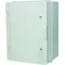 Hermetic distribution cabinet 300, with metal mounting plate, deepened, 310x410x230, gray, IK10, IP65