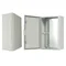 Hermetic distribution cabinet 400, with metal mounting plate, UV resistant, 410x610x200, gray, IK10, IP65