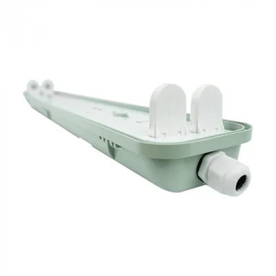 Hermetic fixture for LED tubes 2x60cm FULL PLATE