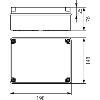 Hermetic housing OH-3A.3