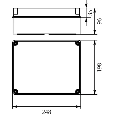 Hermetic housing OH-4A.2