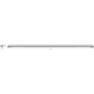 Hermetic LED luminaire DAMP PROOF ECO 3TH 1500 41W 7020lm 4000K 840 IP65