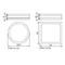 Hermetic plafond JURBA DL-218L