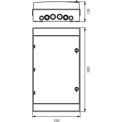 Hermetic switchgear RH-36/3
