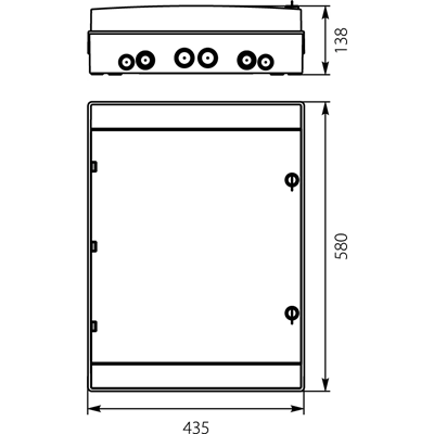 Hermetic switchgear RH-54/3Z (with lock)