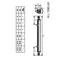 Hermetické svítidlo Philips Ledinaire WT060C, 46W, 5600lm, 4000K, LED56S/840 PSU TW1 L1500 BN, 5letá záruka