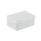 Hermetische Anschlussdose S-BOX 120x80x50, ohne Kabelverschraubungen, weiß, halogenfrei, IP65