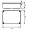 Hermetische Box PH-3C.2 grau