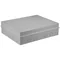 Hermetische Box S-BOX 460x380x120, ohne Kabelverschraubungen, grau, IP65