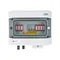 Hermetische DCAC-Anschlussplatine IP65 EMITER mit DC-Überspannungsableiter Dehn 1000V Typ 2 1 x PV-String 1 x MPPT AC-Ableiter Dehn Typ 2 10A 3-F
