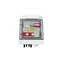 Hermetische DCAC-Anschlussplatine IP65 EMITER mit Überspannungsableiter DC Dehn 1000V Typ 1+2 2 x String PV 2 x MPPT-Ableiter AC Dehn Typ 1+2 20A 3-F