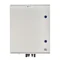 Hermetische DCAC-Anschlussplatine IP66 EMITER mit Überspannungsableiter DC Dehn 1000V Typ 1+2 4 x String PV 4 x MPPT-Ableiter AC Dehn Typ 1+2 100A 3-F FR 100A