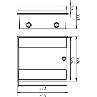 Hermetische Schaltanlage RHp-12