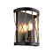 HESTON Black wall lamp