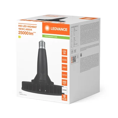 HID LED lamp HB 160W/840 230V UN E40 4X1 LEDV