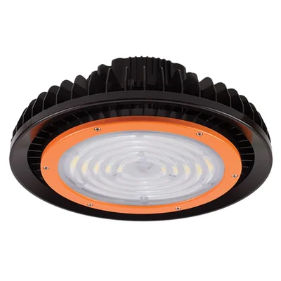 HIGH-BAY COMPACT D Luminaire industriel 100W 13000lm IP65 CW 90° noir