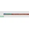 High temperature resistant silicone wire HELUTHERM SiHF 16G1 mm² brick red, core identification according to DIN VDE 0293-308