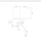 HILARY Double wall lamp cm 15W+4.5W E27+LED integrated IP20 black