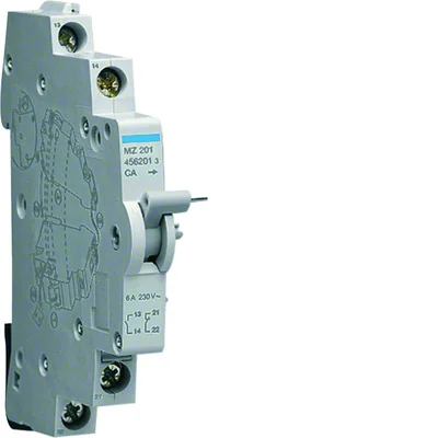 Hilfskontakt für Miniatur-Leistungsschalter 6A 1Z+1R