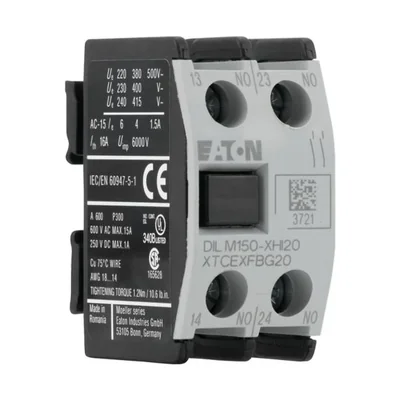 Hilfskontaktmodul DILM150-XHI20, 2 NO 0 NC