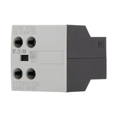 Hilfsschaltermodul, vorstehend, 2ZZ, Bauform, Schraubanschlüsse