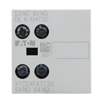 Hilfsschaltermodul, vorstehend, 2ZZ, Bauform, Schraubanschlüsse