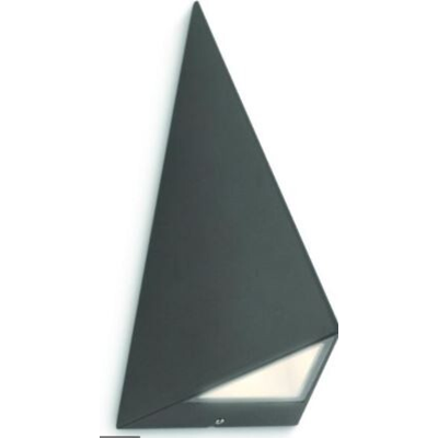 HILLS Lampa ścienna LED antracytowa